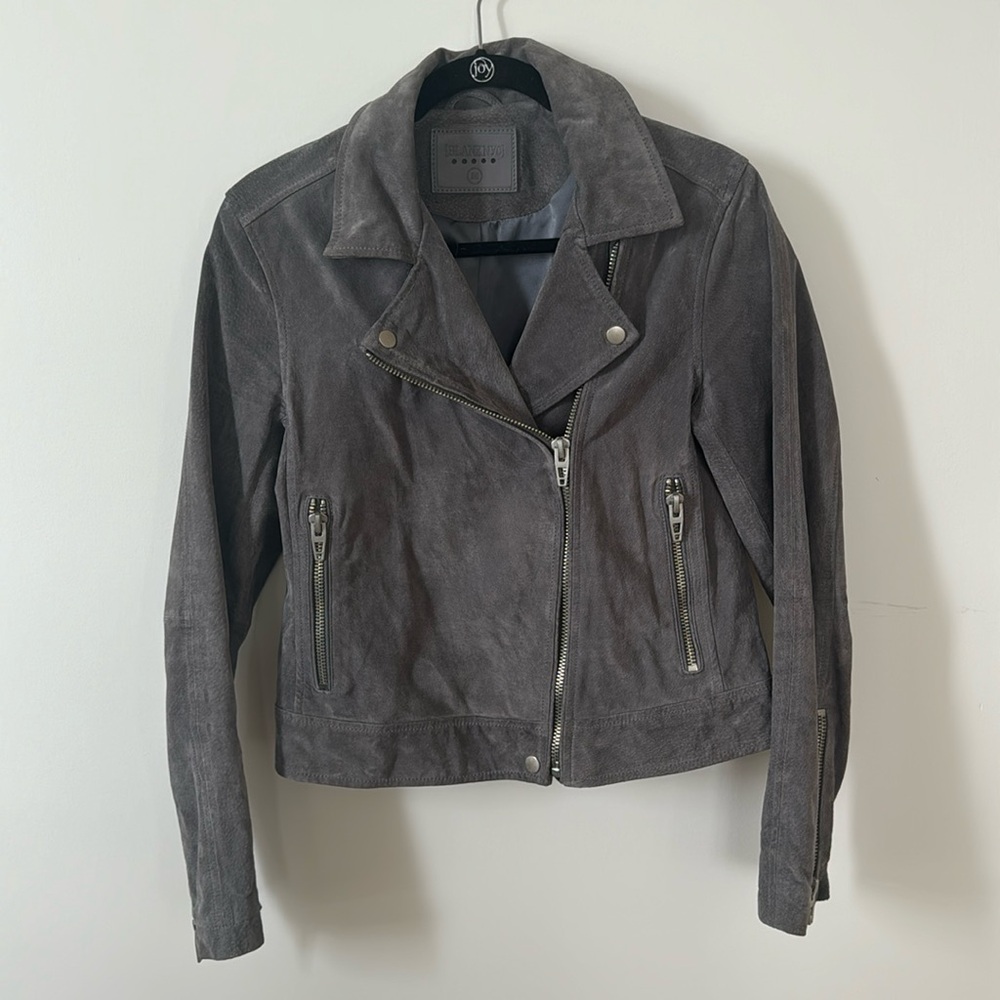 Blank NYC Suede Moto Jacket